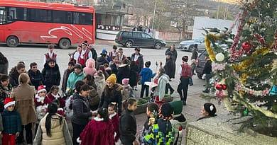 Sitovo’da Noel Işıkları Törenle Yakıldı